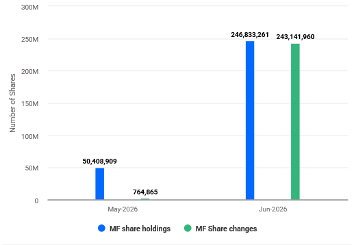 Vedanta Power Mutual Fund Holding June 2026