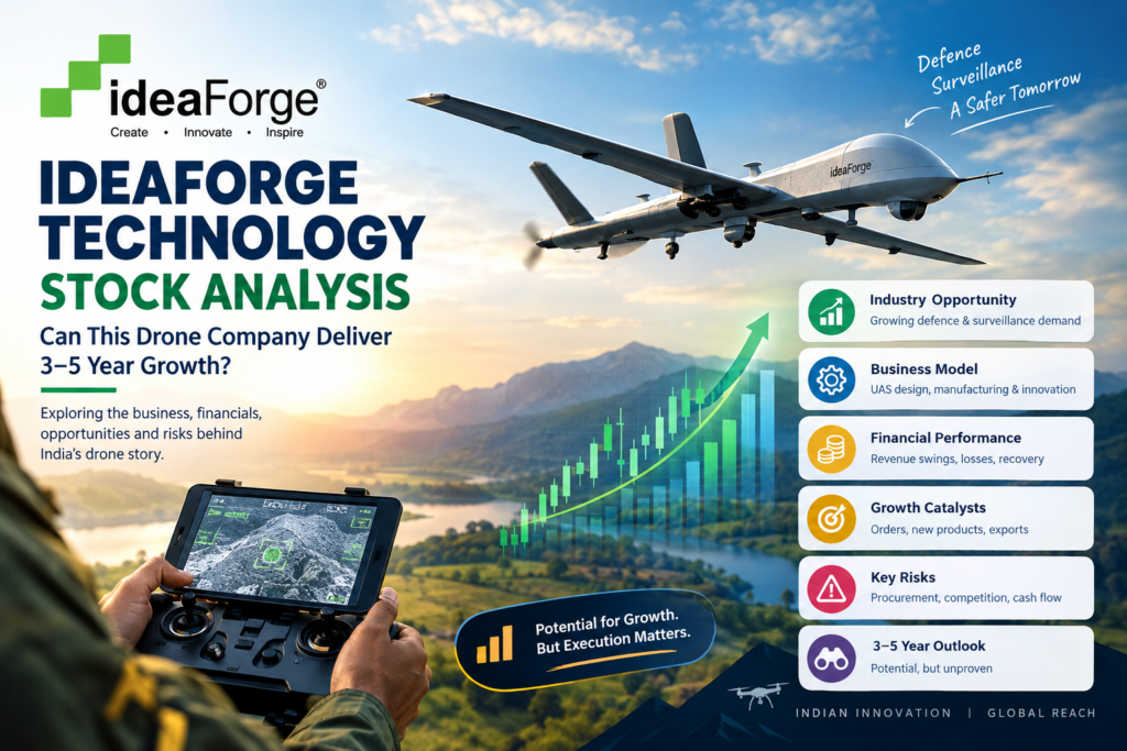 ideaForge Technology Stock Analysis