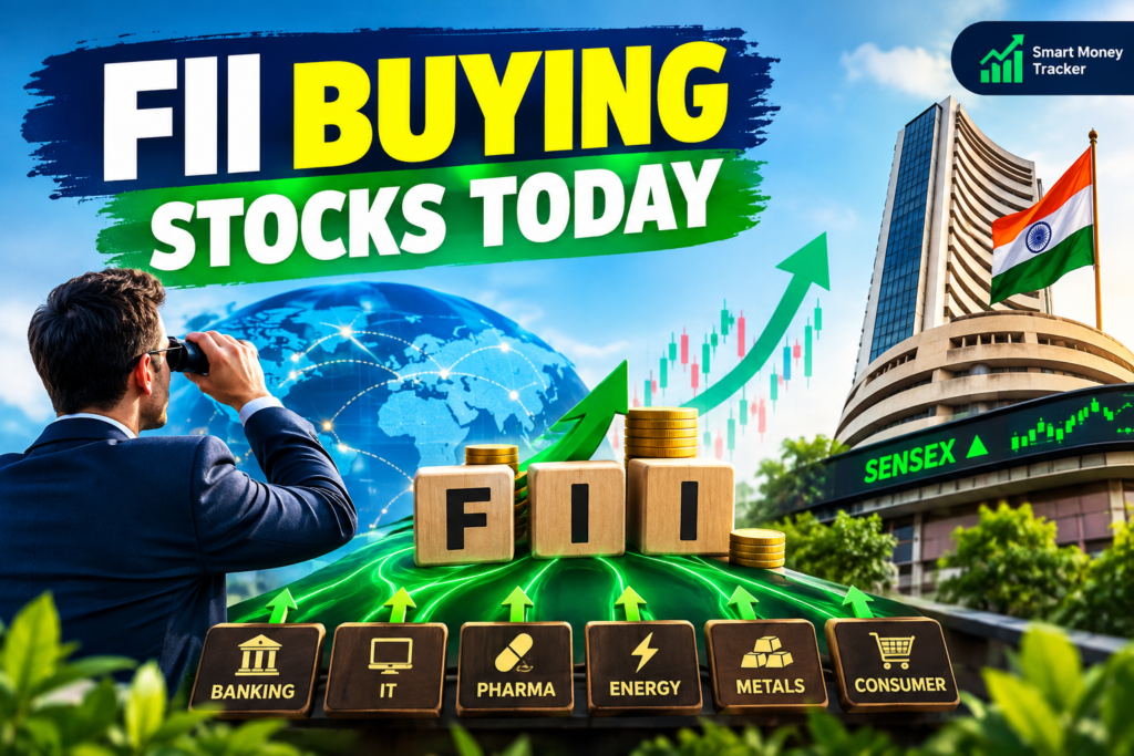 FII Buying Stocks Today